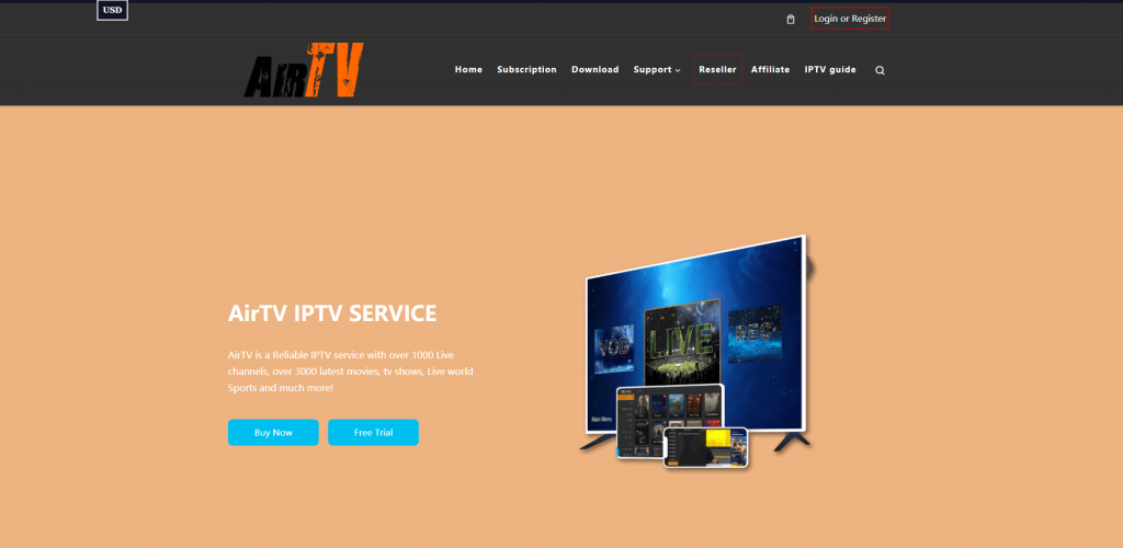 AirTV IPTV