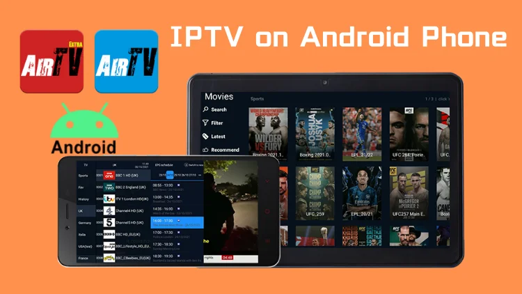 iptv-on-android-phone