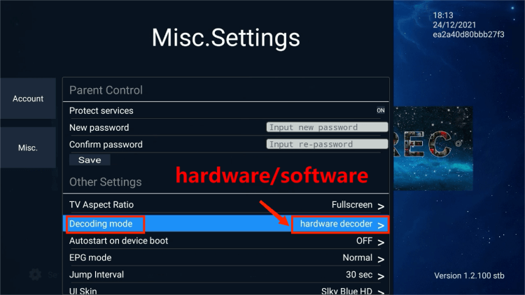 hardware-software-decoder